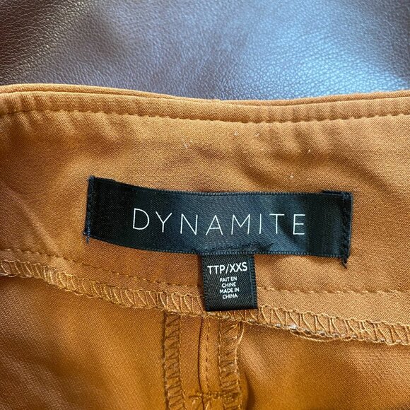 Dynamite Petite Cropped Wide Leg Pants Women's‎ Size XXS 00 - Picture 5 of 6